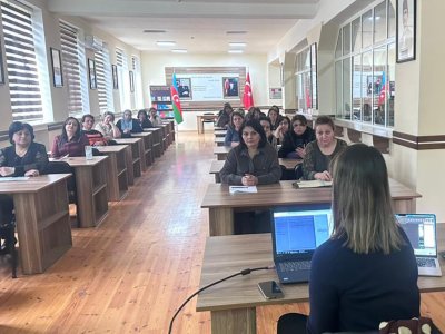 Elektron kitabxana istifadəyə verildi - FOTO