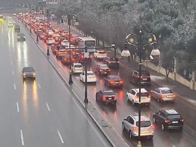 Hazırda tıxac olan yollar - Yola düşməzdən öncə oxuyun