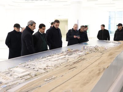 ADY sədri Türkmənbaşı Beynəlxalq Dəniz Limanında&nbsp;- FOTOLAR