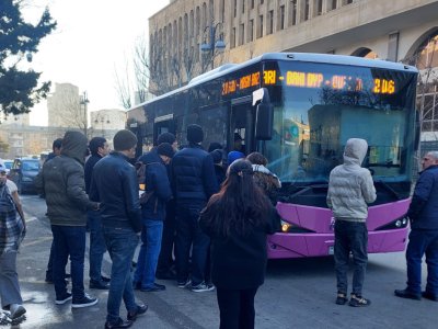 Bu marşrut xətti üzrə avtobuslar yeniləndi&nbsp;- FOTO