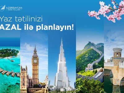 AZAL-dan bayram tətili üçün seçimlər
