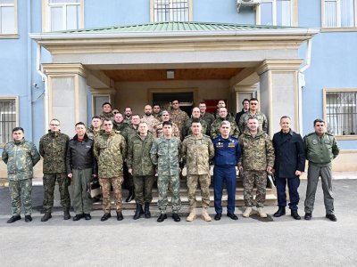 Hərbi attaşelər hərbi hissədə olublar - VİDEO&nbsp;