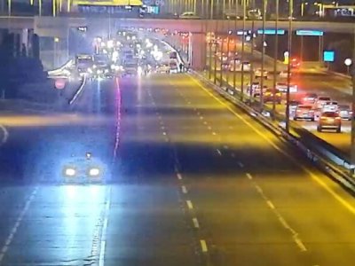 Aeroport şosesində nəqliyyatın hərəkəti məhdudlaşdırılıb