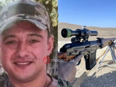 Ukraynada azərbaycanlı snayper həlak oldu - FOTO