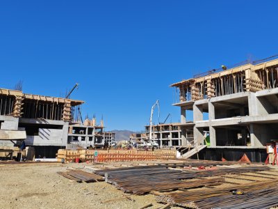 Ağdam şəhərində 5-ci yaşayış kompleksi inşa olunur