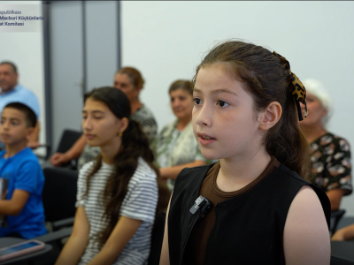 Zabuxda məktəbli uşaqlarla görüş keçirilib - VİDEO