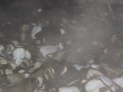 Ucarda məktəbdə yanğın - FOTO