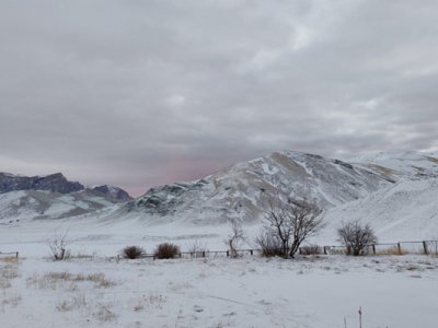 Daşkəsənlə Şahdağda qar yağır - Faktiki hava