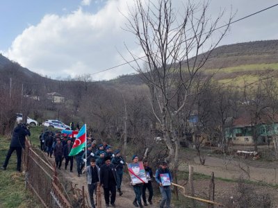 Şəhid Nail Dənziyev Lerikdə dəfn edildi - FOTOLAR