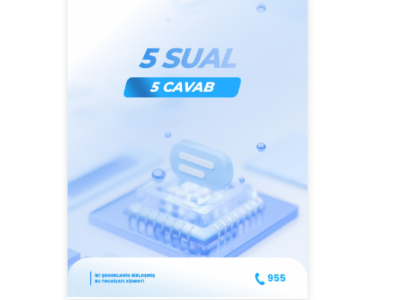 Su təchizatına dair 5 sual və 5 cavab