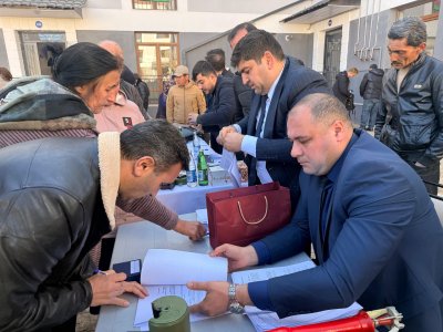 Köç karvanı Xocavənd şəhərinə çatıb - FOTOLAR