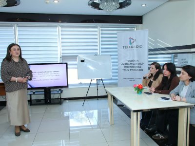 &ldquo;Nitqin gözəlliyi, orfoqrafiya qaydaları və ifadə-üslub xətaları&rdquo; mövzusuna həsr olunan təlim keçirilib