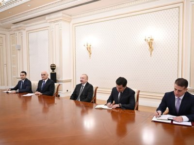 İlham Əliyev iranlı naziri qəbul edib - FOTOLAR
