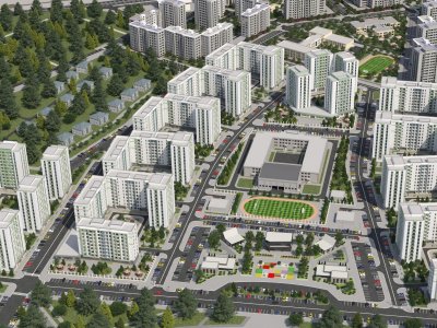 Daha bir şəhərdə güzəştli mənzillərin inşasına başlanılır