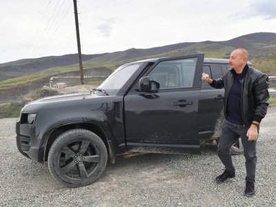 İlham&nbsp;Əliyev&nbsp;Xocalının Xanabad kəndində