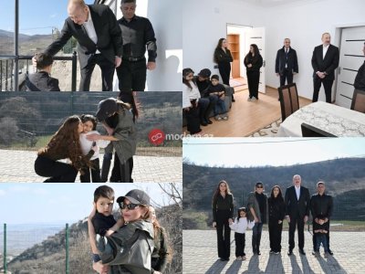 Prezidentin qonaq getdiyi Xocalı sakini:&nbsp;"Sevincimizin həddi-hüdudu yoxdur"