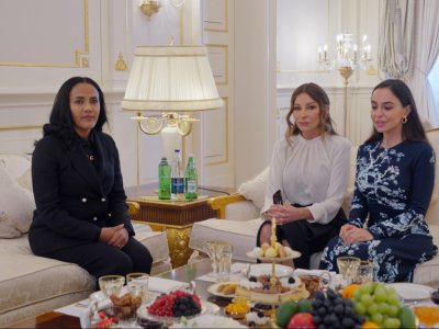 Azərbaycanın və Efiopiyanın birinci xanımlarının görüşdü