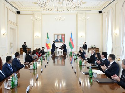 Azərbaycanla Efiopiya arasında bir sıra sənədlər imzalandı