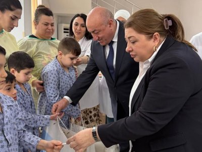 Maştağa xəstəxanasında növbəti sosial aksiya - FOTOLAR