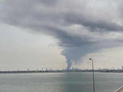 ABŞ-nin&nbsp;Beşinci Donanma bazasında güclü YANĞIN