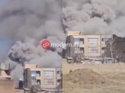 В Южном Азербайджане был поражен штаб КСИР&nbsp;- ВИДЕО