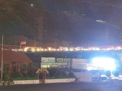 Bakı dairəvi yolda nəqliyyat vasitəsi yanıb, sıxlıq yaranıb