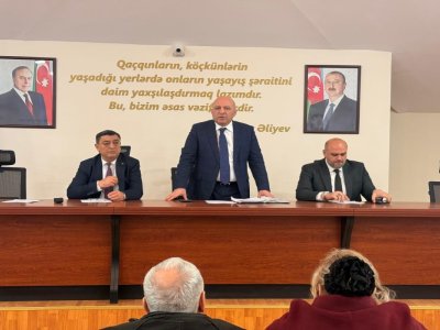 İşğaldan azad olunmuş ərazilərdə sakinlər maarifləndirilib - FOTO