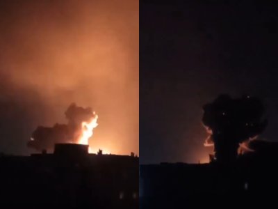 Powerful explosions in Tehran