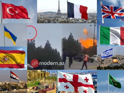 İranın Naxçıvana dron hücumu: 20-dən çox ölkə Azərbaycana dəstək verdi