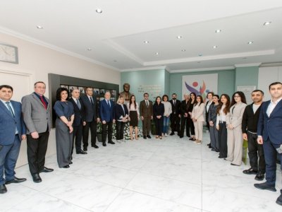 Leyla Əliyeva Bakı Beynəlxalq Multikulturalizm Mərkəzində