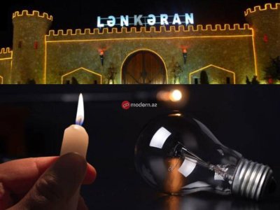 Lənkəran bu gün işıqsız qalacaq