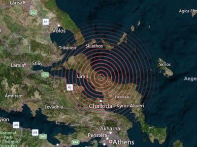 Yunanıstanda 5,4 bal gücündə ZƏLZƏLƏ
