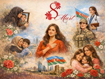 Bütün Azərbaycan xanımlarına TƏBRİK