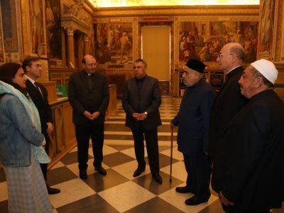 Şeyx və qardaşı Vatikanda - GÖRÜNTÜ