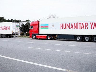 Prezident tapşırdı&nbsp;- İrana humanitar yardım göndərildi
