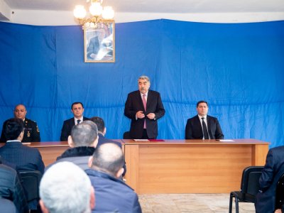 Rüstəm Xəlilov&nbsp;Kür Qaraqaşlıda sakinlərlə görüşdü