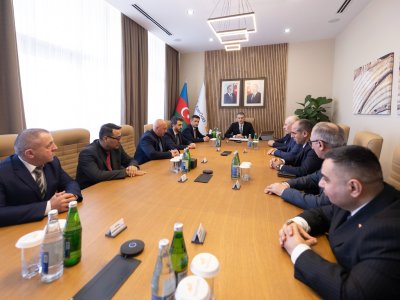 "AzerGold"da "Tərəqqi" medalına layiq görülmüş əməkdaşlarla görüş - FOTO