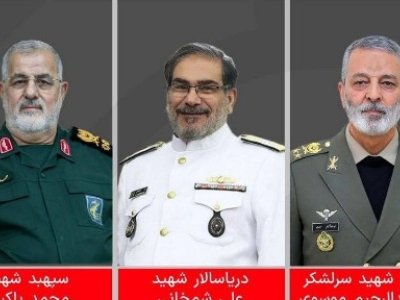 İranda öldürülən generallarla vida mərasimi keçirilir