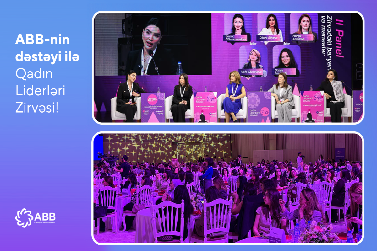 ABB-nin dəstəyi ilə II Qadın Liderləri Zirvəsi keçirilib