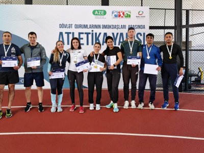 FHN əməkdaşları atletika üzrə yüksək nəticələr əldə edib