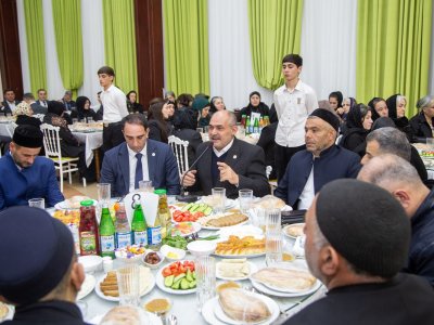 Salyanda iftar süfrəsi təşkil olunub - FOTOLAR