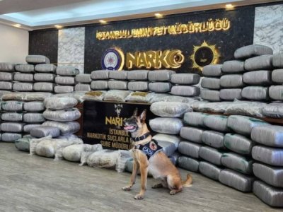 İstanbulda yarım tondan çox narkotik maddə aşkarlandı