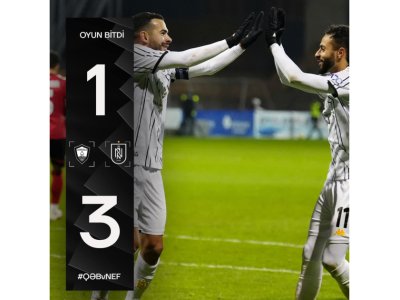 &ldquo;Neftçi&rdquo; &ldquo;Qəbələ&rdquo;ni məğlub etdi