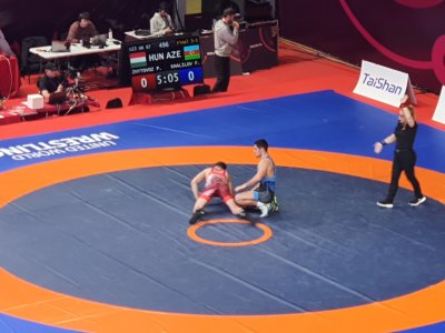 Azərbaycan güləşçisi&nbsp;qızıl medal qazandı