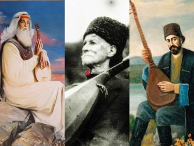 Dədə Qorqud, Dədə Ələsgər, Dədə Şəmşir