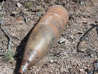 Sumqayıtda top mərmisi tapıldı