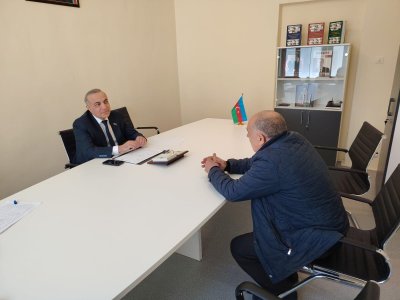 Deputat Azay Quliyev seçicilərin növbəti qəbulunu keçirib