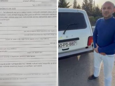 Narkotikin təsirində avtomobil idarə edən şəxs&nbsp;saxlanıldı