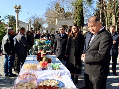 Samuxda bayram yarmarkası təşkil olundu - FOTO