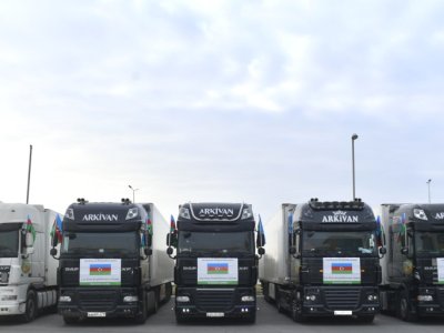 Azərbaycandan İrana növbəti humanitar yardım&nbsp;- FOTO